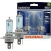 imageSYLVANIA  9003 SilverStar  High Performance Halogen Headlight Bulb High Beam Low Beam and Fog Replacement Bulb Brighter Downroad with Whiter Light Contains 2 Bulbs