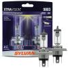 imageSYLVANIA  9003 XtraVision  High Performance Halogen Headlight Low Beam and Fog Replacement Bulb Contains 2 Bulbs