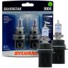 imageSYLVANIA  9004 SilverStar  High Performance Halogen Headlight Bulb High Beam Low Beam and Fog Replacement Bulb Brighter Downroad with Whiter Light Contains 2 Bulbs