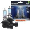 imageSYLVANIA  9006 SilverStar  High Performance Halogen Headlight Bulb High Beam Low Beam and Fog Replacement Bulb Brighter Downroad with Whiter Light Contains 2 Bulbs