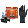 imageSYLVANIA  9006 SilverStar Ultra plus Free Installation Gloves  High Performance Halogen Headlight Bulb High Beam Low Beam Fog Replacement Bulb Brightest Downroad Whiter Light Contains 2 Bulbs