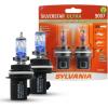 imageSYLVANIA  9007 SilverStar Ultra  High Performance Halogen Headlight Bulb High Beam Low Beam and Fog Replacement Bulb Brightest Downroad with Whiter Light TriBand Technology Contains 2 Bulbs