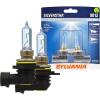 imageSYLVANIA  9012 SilverStar  High Performance Halogen Headlight Bulb High Beam Low Beam and Fog Replacement Bulb Brighter Downroad with Whiter Light Contains 2 Bulbs