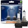 imageSYLVANIA  H11B SilverStar  High Performance Halogen Headlight Bulb High Beam Low Beam and Fog Replacement Bulb Brighter Downroad with Whiter Light Contains 2 Bulbs