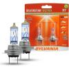 imageSYLVANIA  H7 SilverStar Ultra  High Performance Halogen Headlight Bulb High Beam Low Beam and Fog Replacement Bulb Brightest Downroad with Whiter Light TriBand Technology Contains 2 Bulbs