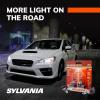 imageSYLVANIA  H11 SilverStar Ultra and Headlight Restoration Kit Bundle  2 Halogen Headlight Bulbs and Kit to Restore Sun Damaged Headlights With Exclusive UV Block Clear Coat