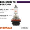imageSYLVANIA  H11 XtraVision and Headlight Restoration Kit Bundle  2 Halogen Headlight Bulbs and Kit to Restore Sun Damaged Headlights With Exclusive UV Block Clear Coat