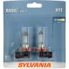 imageSYLVANIA  H11 Basic  Halogen Bulb for Headlight Fog Daytime Running Lights and Cornering Applications Contains 2 Bulbs