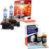 imageSYLVANIA  H11 SilverStar Ultra Bulbs and Headlight Restoration UV Block Clear Coat Bundle  2 Bulbs and 1 Fl Oz