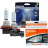 imageSYLVANIA  H11 SilverStar and Headlight Restoration Kit Bundle  2 Halogen Headlight Bulbs and Kit to Restore Sun Damaged Headlights With Exclusive UV Block Clear Coat