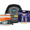 imageSYLVANIA H7 Xtravision Bulbs Headlight Restoration Kit and Plus Portable Tire Inflator  Bundle