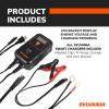 imageSYLVANIA  Smart Charger  HeavyDuty Portable Car Battery Charger  Makes Car Charging Easy  Use as Battery Maintainer  6V or 12V Voltage Output  4 AMP