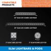 imageSYLVANIA  Single Output LED Wiring Harness  12V On Off Switch Power Relay Blade Fuse Off Road LED Work Light Off Road Driving Light Truck Boat ATV UTV SUV 4x4 1 PC