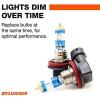 imageSYLVANIA  H11 SilverStar Ultra plus Free Installation Gloves  High Performance Halogen Headlight Bulb High Beam Low Beam Fog Replacement Bulb Brightest Downroad Whiter Light Contains 2 Bulbs