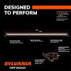 imageSYLVANIA  Slim 30 Inch LED Light Bar  Lifetime Limited Warranty  Combo Light 9300 Raw Lumens Compact Design Off Road Driving Work Light Truck Car Boat ATV UTV SUV 4x4 1 PC