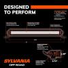 imageSylvania  Slim 10 Inch LED Light Bar  Lifetime Limited Warranty  Spot Light 2700 Raw Lumens Off Road Driving Work Light Truck Car Boat ATV UTV SUV 4x4 1 PC