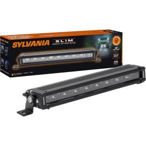 imageSylvania  Slim 10 Inch LED Light Bar  Lifetime Limited Warranty  Spot Light 2700 Raw Lumens Off Road Driving Work Light Truck Car Boat ATV UTV SUV 4x4 1 PC
