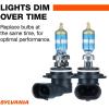 imageSYLVANIA  9006 SilverStar Ultra  High Performance Halogen Headlight Bulb High Beam Low Beam and Fog Replacement Bulb Brightest Downroad with Whiter Light TriBand Technology Contains 1 Bulb