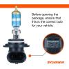 imageSYLVANIA  9006 SilverStar Ultra  High Performance Halogen Headlight Bulb High Beam Low Beam and Fog Replacement Bulb Brightest Downroad with Whiter Light TriBand Technology Contains 1 Bulb