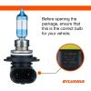 imageSYLVANIA  9012 SilverStar Ultra  High Performance Halogen Headlight Bulb High Beam Low Beam and Fog Replacement Bulb Brightest Downroad with Whiter Light TriBand Technology Contains 1 Bulb