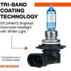 imageSYLVANIA  9012 SilverStar Ultra  High Performance Halogen Headlight Bulb High Beam Low Beam and Fog Replacement Bulb Brightest Downroad with Whiter Light TriBand Technology Contains 1 Bulb