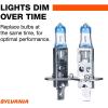 imageSYLVANIA  H1 SilverStar Ultra  High Performance Halogen Headlight Bulb High Beam Low Beam and Fog Replacement Bulb Brightest Downroad with Whiter Light TriBand Technology Contains 1 Bulb