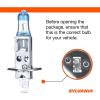 imageSYLVANIA  H1 SilverStar Ultra  High Performance Halogen Headlight Bulb High Beam Low Beam and Fog Replacement Bulb Brightest Downroad with Whiter Light TriBand Technology Contains 1 Bulb