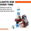 imageSYLVANIA  H11 SilverStar Ultra  High Performance Halogen Headlight Bulb High Beam Low Beam and Fog Replacement Bulb Brightest Downroad with Whiter Light TriBand Technology Contains 1 Bulb