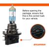 imageSYLVANIA  H11B SilverStar Ultra  High Performance Halogen Headlight Bulb High Beam Low Beam and Fog Replacement Bulb Brightest Downroad with Whiter Light TriBand Technology Contains 1 Bulb