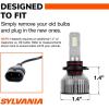 imageSYLVANIA 9005 LED  Fog Lights For Cars and Trucks  Headlight Bulbs for Off Road Powersports  6000k Cool White LED Light  LongLasting Bulbs  No Polarity  DIY Upgrade