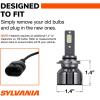 imageSYLVANIA 9005 LED Ultra  Fog Lights For Cars and Trucks  Headlight Bulbs for Off Road Powersports  6000k Cool White LED Light  Maximum Lifespan  No Polarity  DIY Upgrade