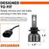 imageSYLVANIA 9006 LED Ultra  Fog Lights For Cars and Trucks  Headlight Bulbs for Off Road Powersports  6000k Cool White LED Light  Maximum Lifespan  No Polarity  DIY Upgrade