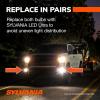 imageSYLVANIA 9007 LED Ultra  Fog Lights For Cars and Trucks  Headlight Bulbs for Off Road Powersports  6000k Cool White LED Light  Maximum Lifespan  No Polarity  DIY Upgrade