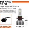 imageSYLVANIA 9012 LED  Fog Lights For Cars and Trucks  Headlight Bulbs for Off Road Powersports  6000k Cool White LED Light  LongLasting Bulbs  No Polarity  DIY Upgrade