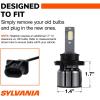 imageSYLVANIA H13 LED Ultra  Fog Lights For Cars and Trucks  Headlight Bulbs for Off Road Powersports  6000k Cool White LED Light  Maximum Lifespan  No Polarity  DIY Upgrade