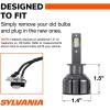 imageSYLVANIA H1 LED Ultra  Fog Lights For Cars and Trucks  Headlight Bulbs for Off Road Powersports  6000k Cool White LED Light  Maximum Lifespan  No Polarity  DIY Upgrade