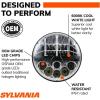 imageSYLVANIA LED Heated Sealed Beam Headlight  Heated Headlights to Support Night Time Driving  GlareFree  6000k White Light  DOTCompliant  IP67Rated  OEMGrade  Easy to Install  H6024
