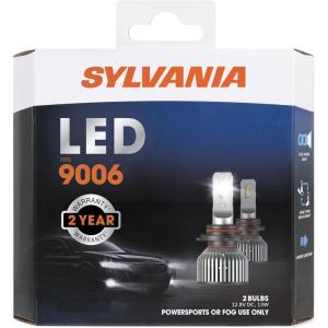 imageSYLVANIA 9006 LED  Fog Lights For Cars and Trucks  Headlight Bulbs for Off Road Powersports  6000k Cool White LED Light  LongLasting Bulbs  No Polarity  DIY Upgrade