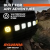image:imageSYLVANIA  Rugged 4 Inch Cube LED Light Pod  Lifetime Limited Warranty  Yellow Flood Light 3500 Raw Lumens Off Road Driving Work Light Truck Car Boat ATV UTV SUV 4x4 1 PC