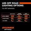 image:imageSYLVANIA  Ultra 2 Inch Round LED Light Pod  Lifetime Limited Warranty  Flood Light 2400 Raw Lumens Off Road Driving Work Light Truck Car Boat ATV UTV SUV 4x4 2 PC