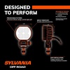 image:imageSYLVANIA  Ultra 2 Inch Round LED Light Pod  Lifetime Limited Warranty  Flood Light 2400 Raw Lumens Off Road Driving Work Light Truck Car Boat ATV UTV SUV 4x4 2 PC