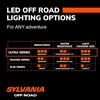 image:imageSYLVANIA  Ultra 3 Inch Cube LED Light Pod  Lifetime Limited Warranty  Yellow Spot Light 2600 Raw Lumens Off Road Driving Work Light Truck Car Boat ATV UTV SUV 4x4 2 PC