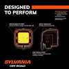 image:imageSYLVANIA  Ultra 3 Inch Cube LED Light Pod  Lifetime Limited Warranty  Yellow Spot Light 2600 Raw Lumens Off Road Driving Work Light Truck Car Boat ATV UTV SUV 4x4 2 PC