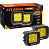 image:imageSYLVANIA  Ultra 3 Inch Cube LED Light Pod  Lifetime Limited Warranty  Yellow Spot Light 2600 Raw Lumens Off Road Driving Work Light Truck Car Boat ATV UTV SUV 4x4 2 PC