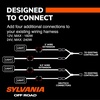 image:imageSYLVANIA  Four Output LED Wiring Harness Expansion Kit  12V On Off Switch Power Relay Blade Fuse Off Road LED Work Light Off Road Driving Light Truck Boat ATV UTV SUV 4x4 1 PC