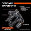 image:imageSYLVANIA  Tow Hitch LED Wiring Harness  12V On Off Switch Power Relay Blade Fuse for Off Road Lights Work Light Trucks Boat ATV UTV SUV 4x4 1 PC