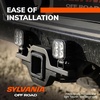 image:imageSYLVANIA  Tow Hitch Mount Bracket  Lifetime Limited Warranty Universal Fit for LED Lights Off Road Light Mounting Truck Car ATV UTV SUV 4x4 1 PC